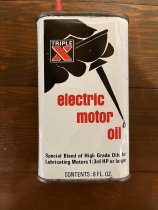 Triple X  Electeric Motor Oil can